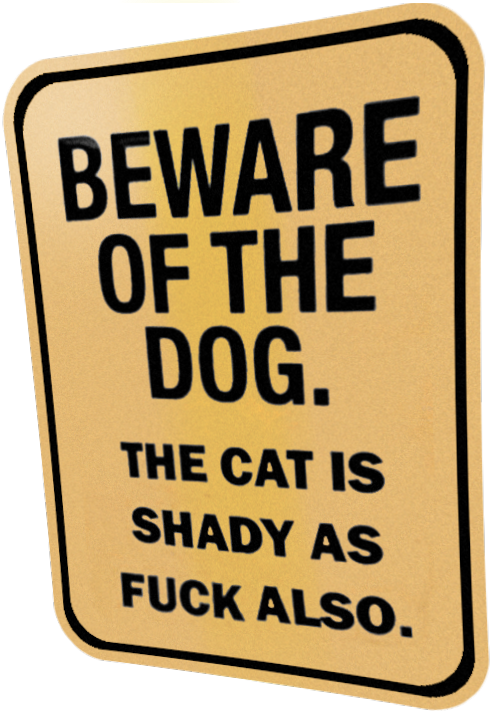 Beware of the Cat