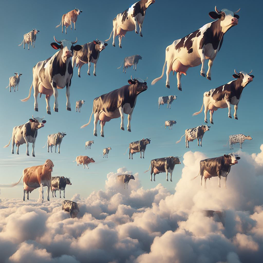Flying Cows