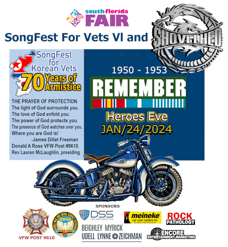 SongFest For Vets Harley Ride